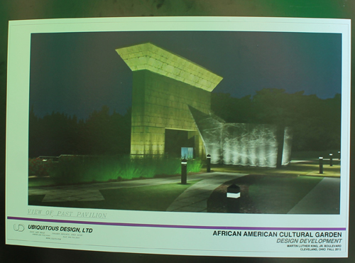 Plans for Phase 1 of the African American Cultural Garden in Cleveland