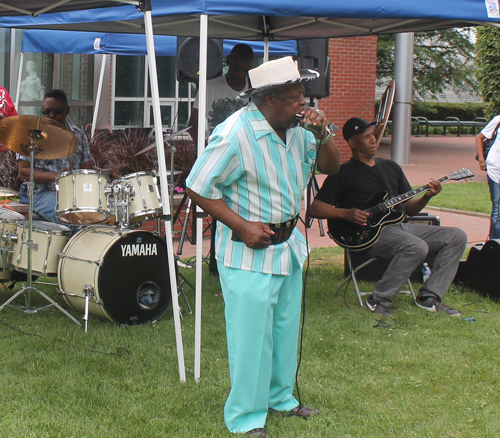 Blues in the Senior Village in the Rockefeller Greenhouse