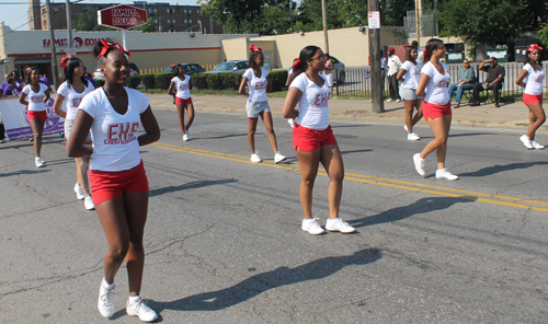 East HS Marching in the 38th annual Glenville Community Parade