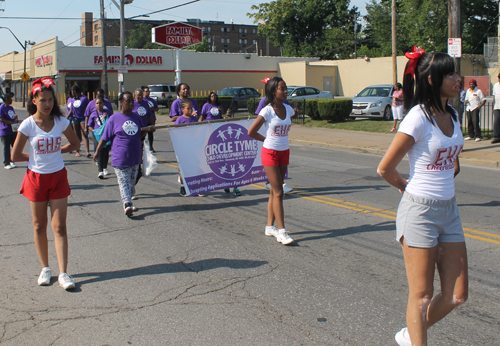 East HS Marching in the 38th annual Glenville Community Parade