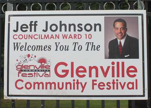 Jeff Johnson - G;enville Festival sign