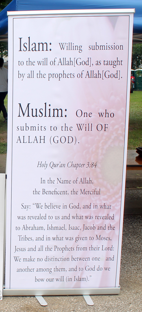 Muslim sign