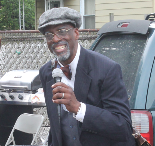 Stephen D. Hood as Dr. George Washington Carver 