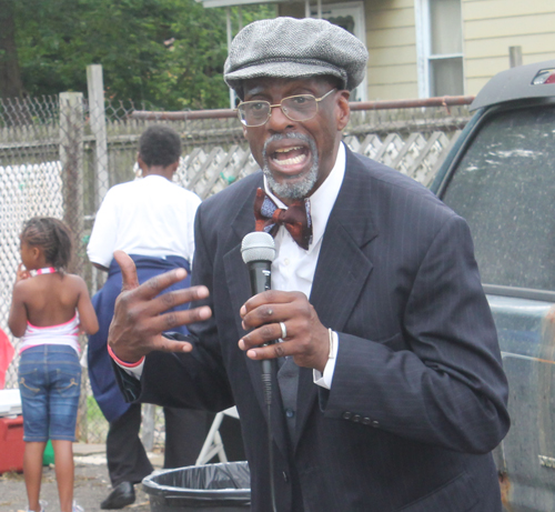 Stephen D. Hood as Dr. George Washington Carver 