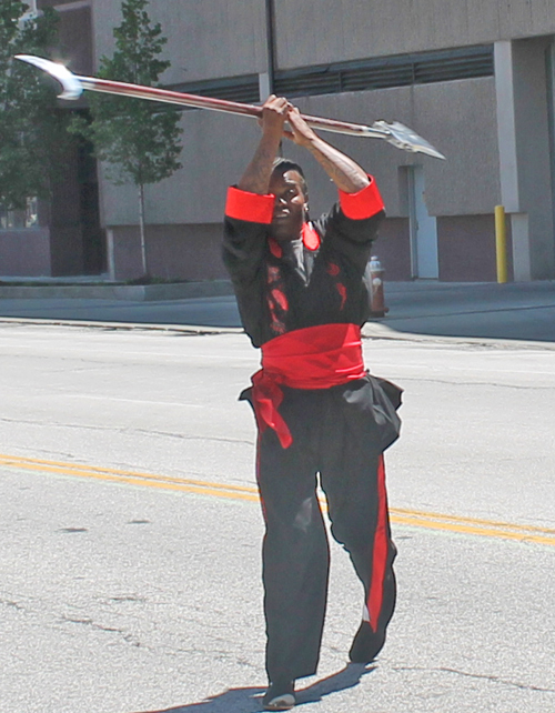 Martial Arts at Umoja Parade in Cleveland