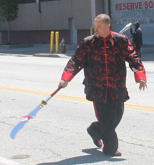 Martial Arts at Umoja Parade in Cleveland