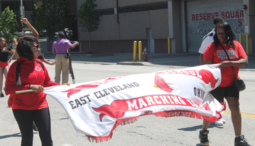 Shaw High School Marching Band at Umoja Parade in Cleveland