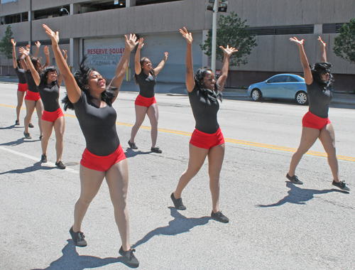 Shaw High School Marching Band at Umoja Parade in Cleveland