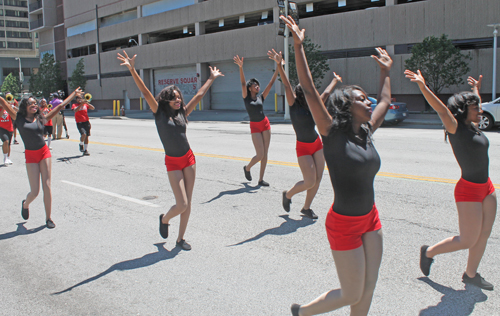 Shaw High School Marching Band at Umoja Parade in Cleveland