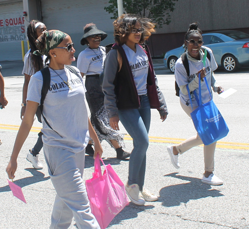 Golden Ciphers at Cleveland Umoja Parade