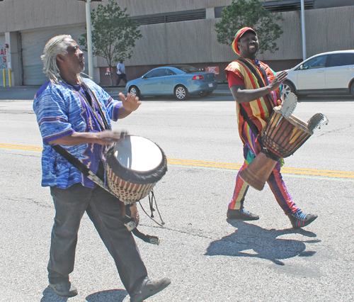 Golden Ciphers at Cleveland Umoja Parade