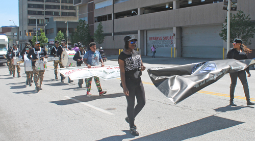 Glenville Band at Cleveland Umoja Parade