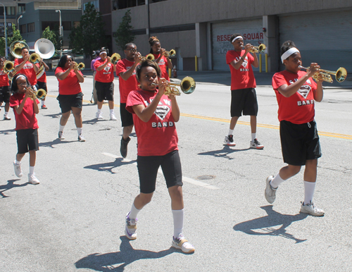 Shaw High School Marching Band at Umoja Parade in Cleveland