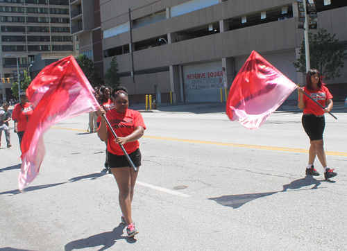 Shaw High School Marching Band at Umoja Parade in Cleveland