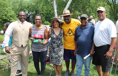 Group at African American Garden in Cleveland