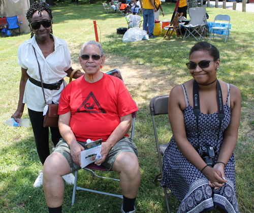 Group at African American Garden in Cleveland