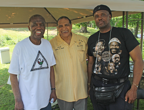 Dr. Jordan, Rev Smith and Lynn Hampton