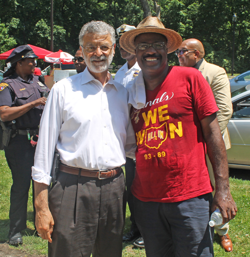 Mayor Frank Jackson and Councilman Kevin Conwell