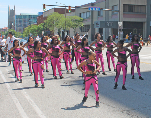 2017 Umoja Parade in Cleveland - Daughters of the Nile