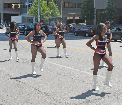 2017 Umoja Parade in Cleveland - Majorette Dancers