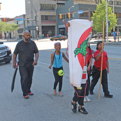 2017 Umoja Parade in Cleveland - 