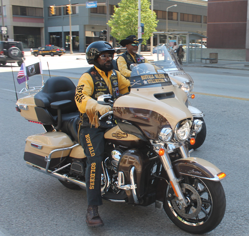 2017 Umoja Parade in Cleveland - motorcycles