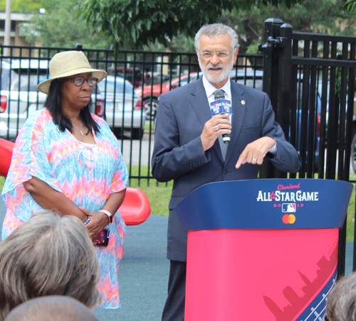 Mayor Frank Jackson and Councilwoman Phyllis Cleveland