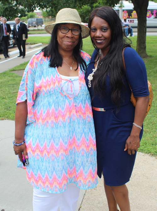 Phyllis Cleveland and Valarie McCall
