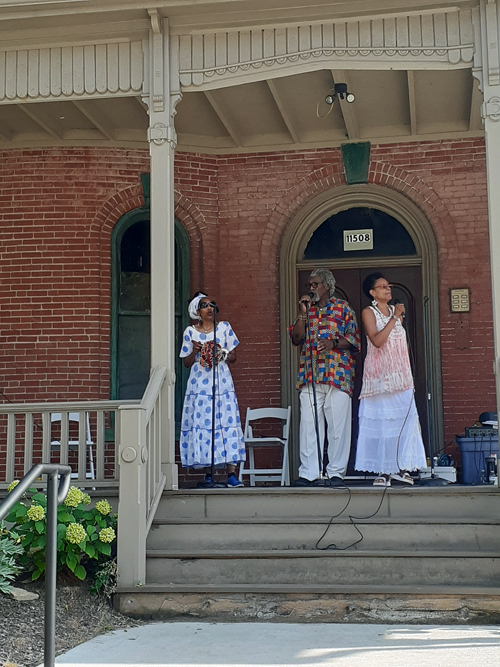 Cozad-Bates House performers