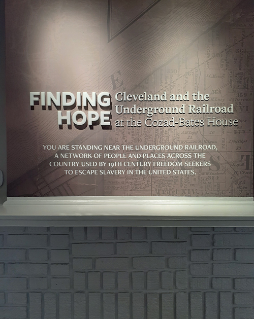 Cozad-Bates House - Finding Hope sign