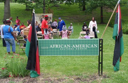 African-American Cultural Garden in Cleveland Juneteenth 2009