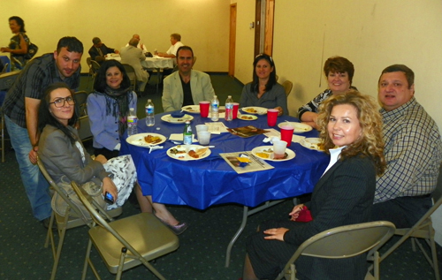 Table of friends