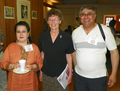 Kathy Ghose, Sister Sweeney and Anjan Ghose