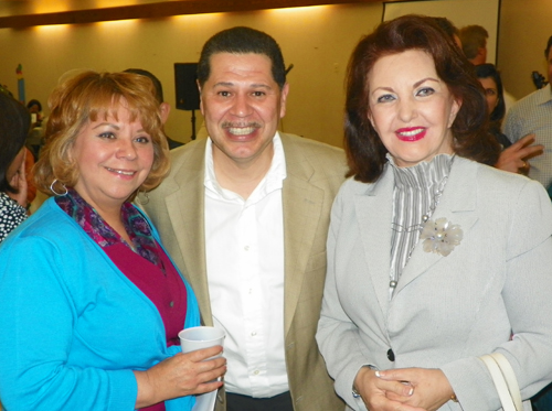 Mari Galindo, Richard Kameo and Maria Pujana