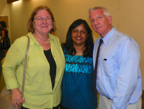 Karen Wishner, Radhilka Reddy and Richard Eastburn