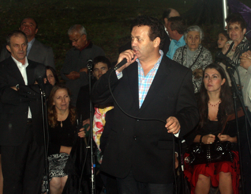 Albanian Singer Gezim Nika 