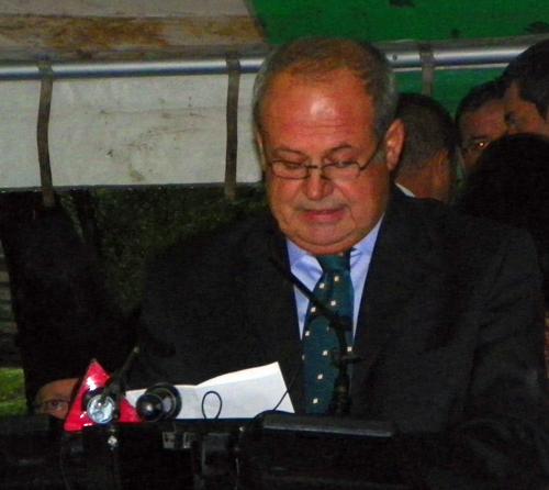 Fier Albania Mayor Baftjar Zeqaj 
