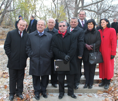 Albanian Delegation in Cleveland