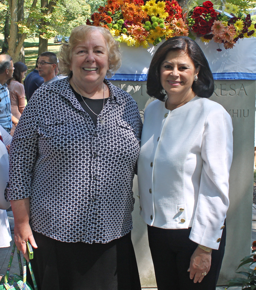 Sister Kathleen Ryan and Dona Brady