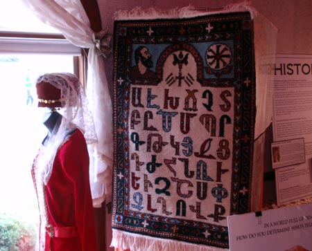 Armenian costume at Armenian Cultural Exhibit in Cleveland