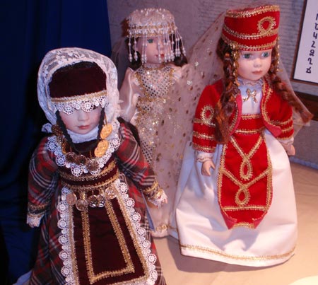 Armenian dolls at Armenian Cultural Exhibit in Cleveland