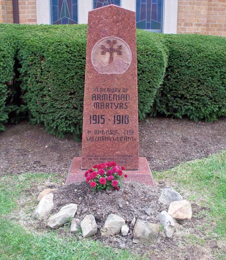 Armenian Martyrs Monument at  St. Gregory of Narek