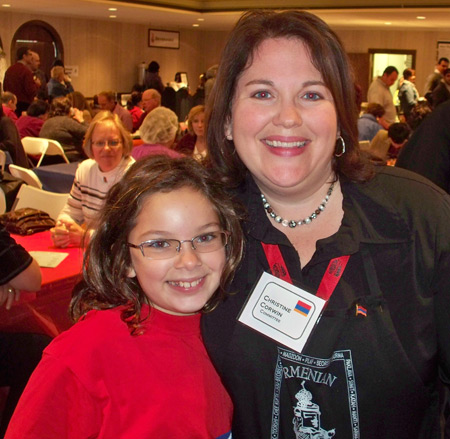 Christine Corwin and daughter Maggie