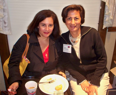 Mona Rizkala and Nina Setrakian