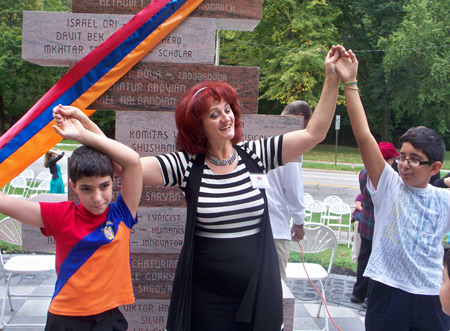 Edgar Tovmasyan, Soma Baghdasaryan and Andreh Abitsian