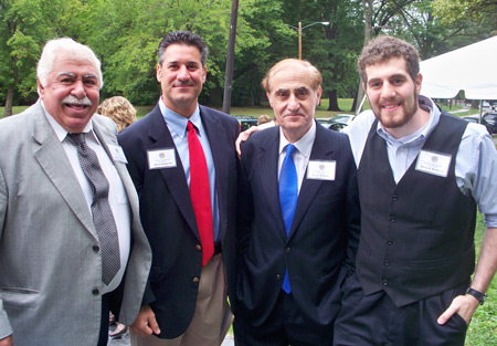 Carlos Bozoklian, Kevan Asadorian, Berj Shakarian and Pietro Shakarian