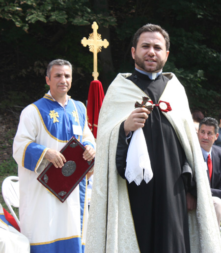 Fr. Martiros Hakobyan, pastor of St. Gregory of Narek Armenian Apostolic Church in Richmond Heights