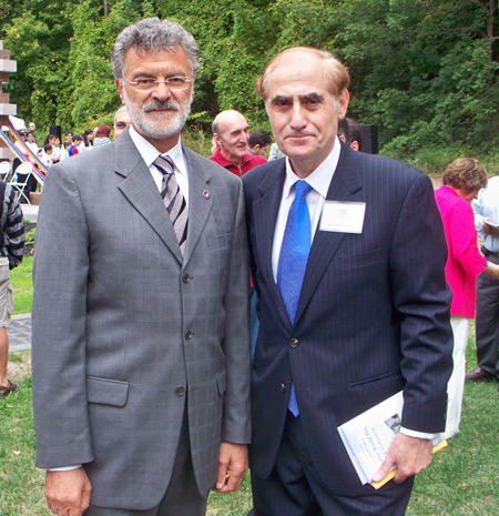 Cleveland Mayor Frank Jackson and Berj Shakarian