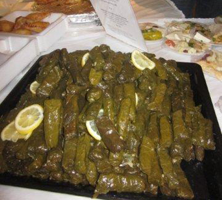 Armenian Festival  food wraps