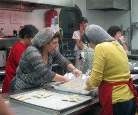 Armenian Festival  kitchen workers